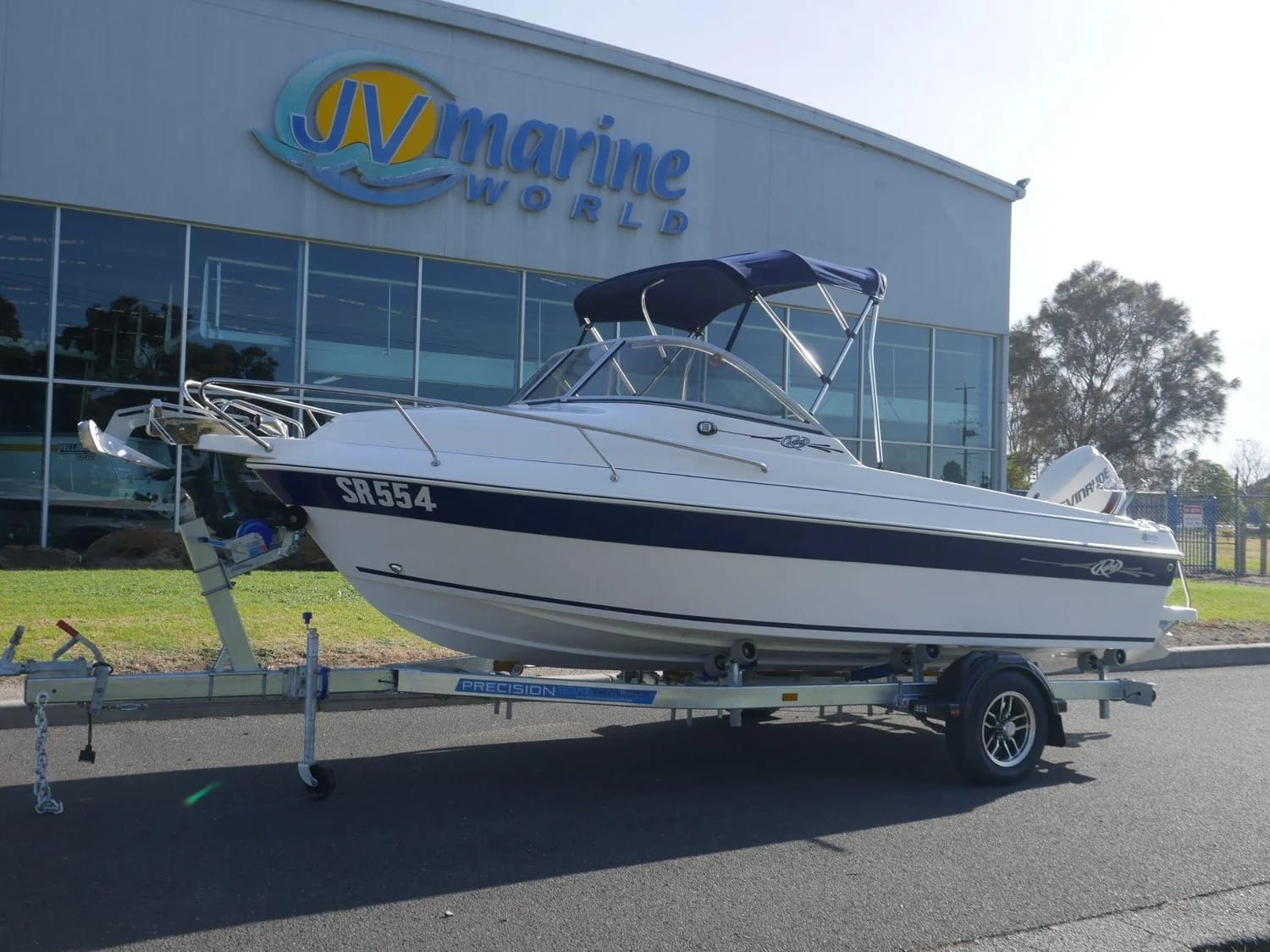 JV Marine World facility in Braeside — home of Boat Repairs Melbourne